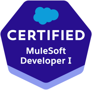 Certified MuleSoft Developer I accreditation