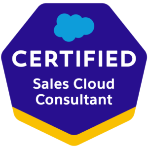 Certified Sales Cloud Consultant accreditation