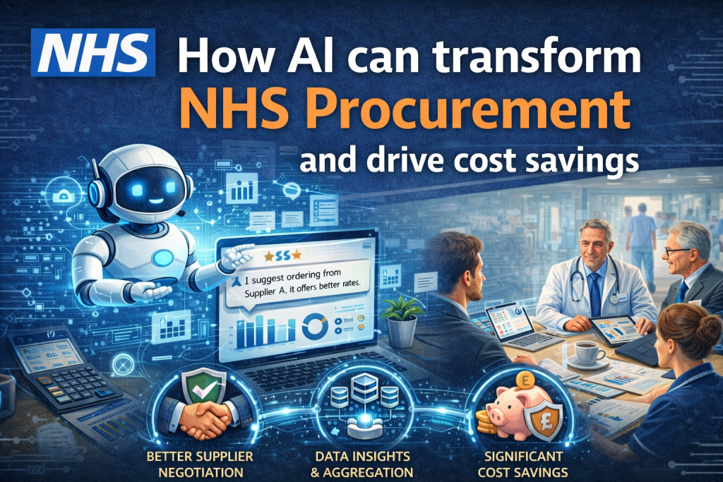 How AI Can Transform NHS Procurement blog AI generated image