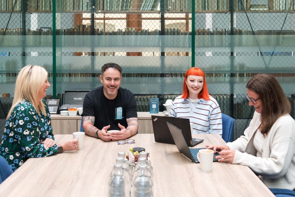 Digital Modus team having a meeting in the conference room